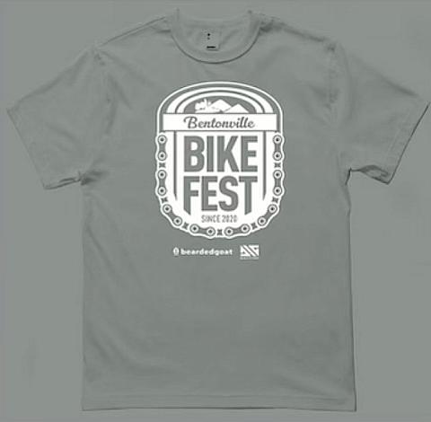 Bentonville Bike Fest webshop Image BBF T-Shirt Almond