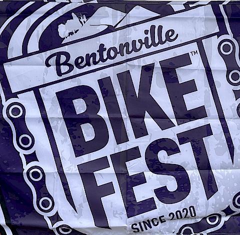 Bentonville Bike Fest webshop Image Bentonville Bike Fest Flag
